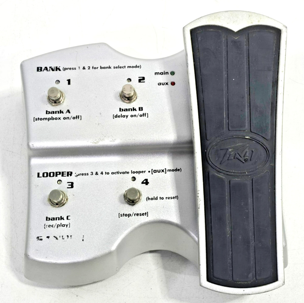Vintage Peavey Sanpera I Foot Controller Effects Expression Pedal Vyper Amps